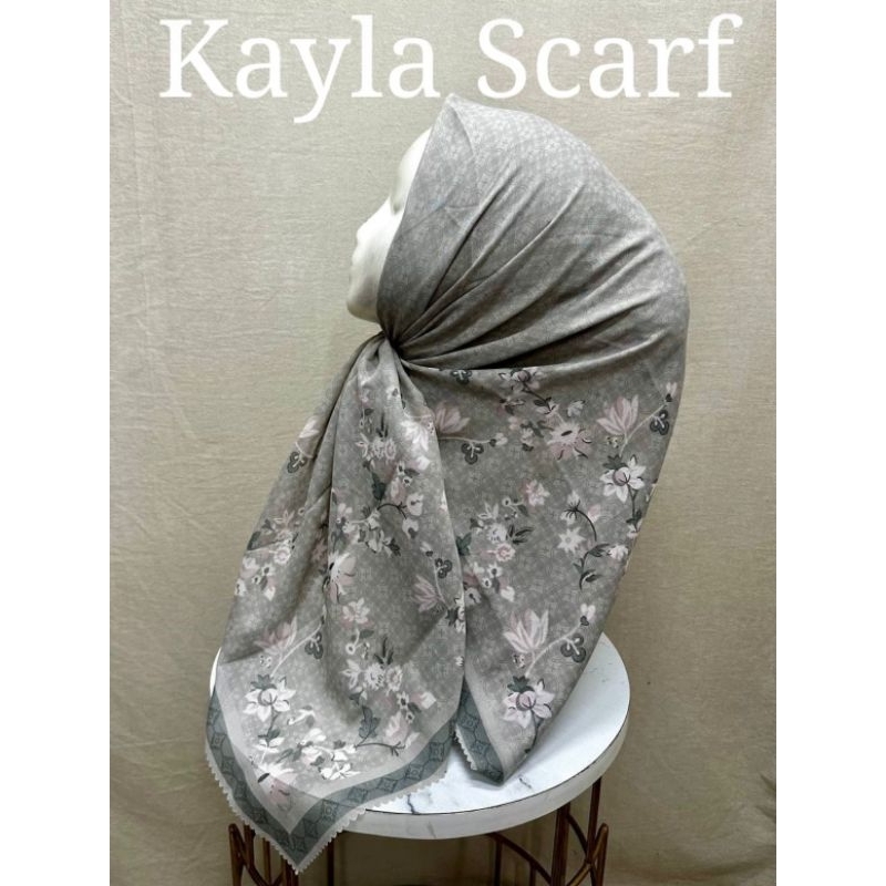Termurah | Katalog 7 Voal Motif Kayla Scarf | Hijab Segi Empat