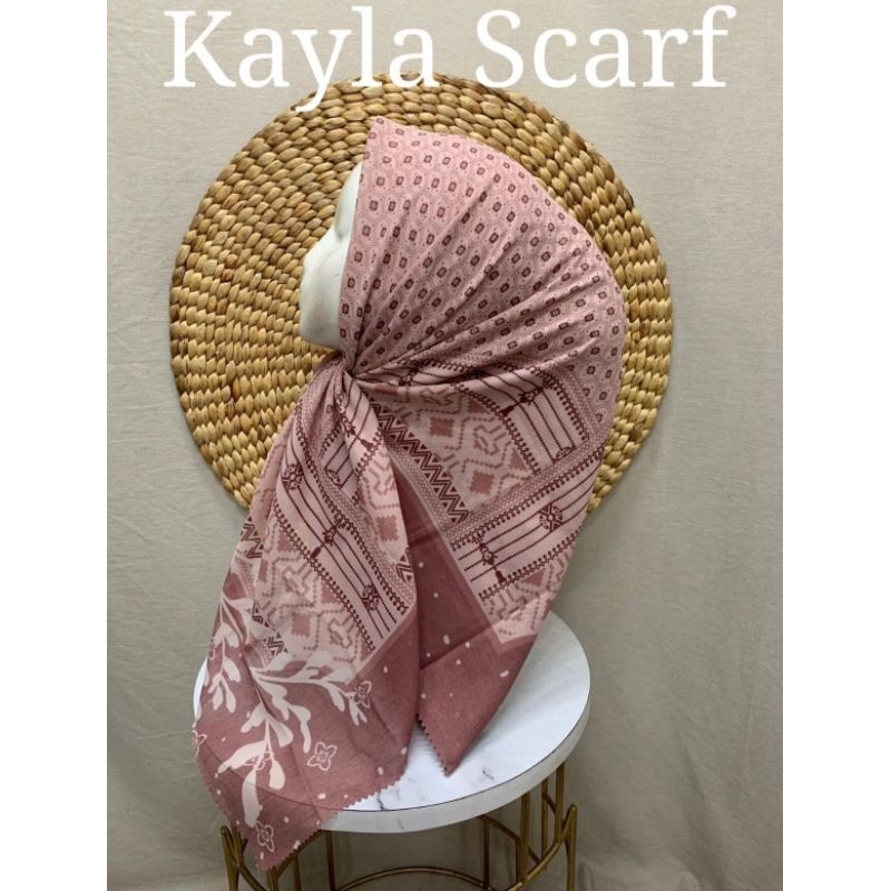 TERMURAH | Katalog 5 Voal Motif Kayla Scarf | Hijab Segi Empat 110x110