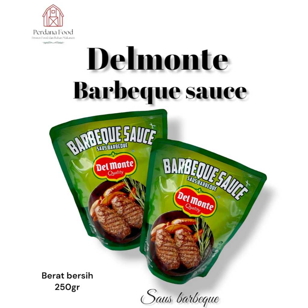 

Saos/Sauce Barbeque BBQ Delmonte 250gr / Del Monte Saus Barbeque 250 gr SAUS BBQ DELMONTE