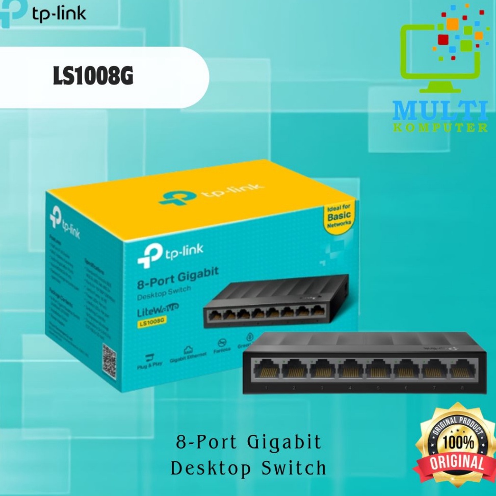 LS18G 8Port 111Mbps Desktop Switch tplink ls18g TPLINK q H1G2