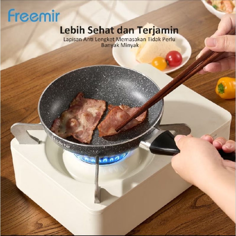 freemir wajan anti lengket 18cm