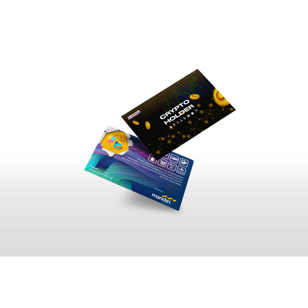 KARTU E-TOLL E-MONEY MANDIRI | BRIZZI BRI DESIGN KRIPTO