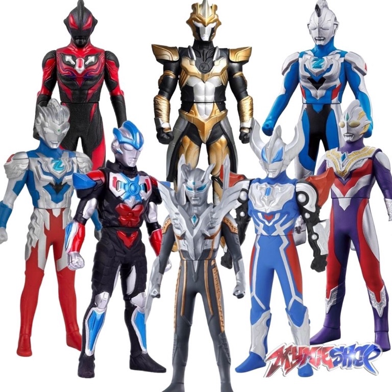 KODE Y92P Mainan Ultraman Figure Z Zero Taro Orb Upin ipin Ribut Belial Set Hampers Mainan