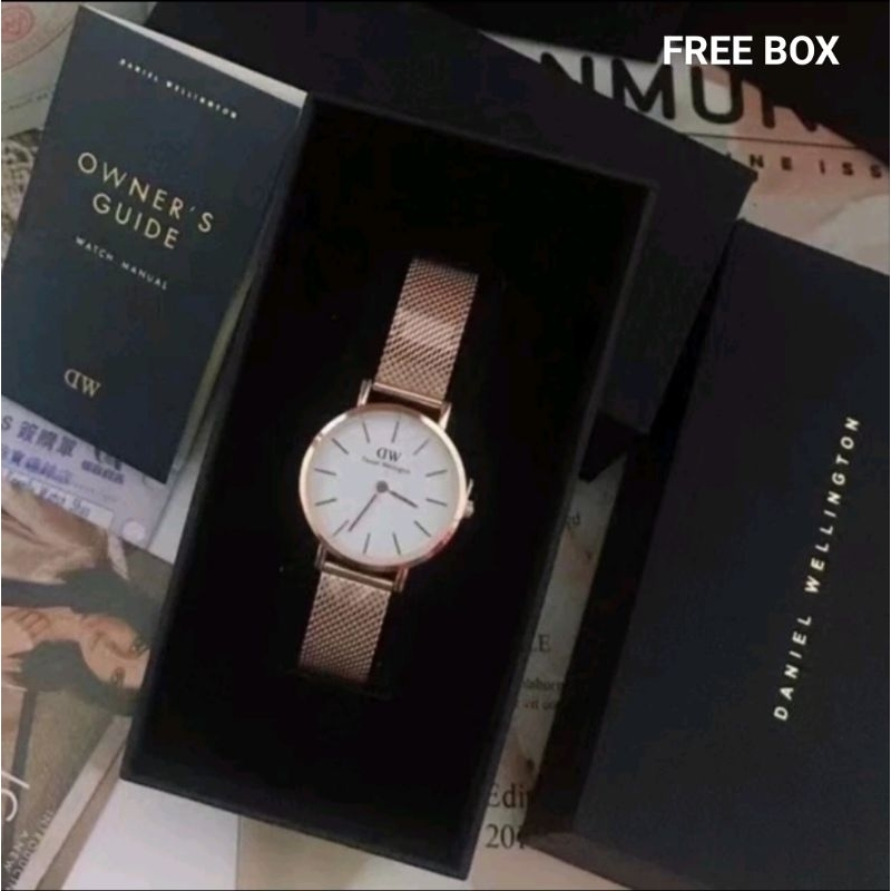 JAM TANGAN ANALOG WANITA DW RANTAI MAGNET PREMIUM HIGH QUALITY ORIGINAL 100%