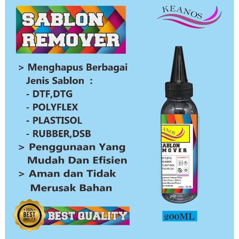 

KODE Q93Q 2ml PENGHAPUS SABLON DTF PENGHAPUS SABLON PLASTISOL PENGHAPUS SABLON RUBBER PENGHAPUS SABLON DTG PENGHAPUS SABLON POLYFLEX PEMBERSIH SEGALA JENIS SABLON DAN BEKAS SABLON