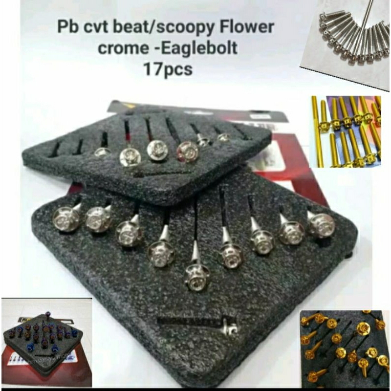 BAUT PROBOLT CVT SCOPPY BEAT PROBOLT HENG FLOWER ASLI IMPORT THAILAND