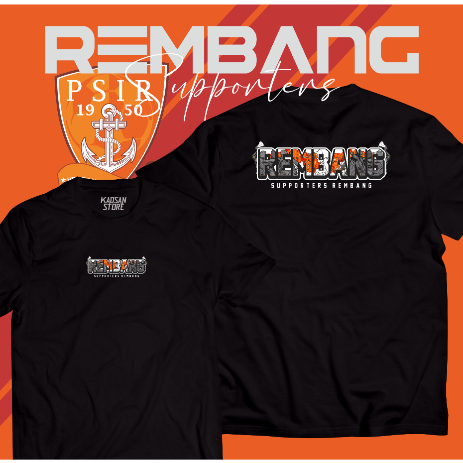 Kaos Suporter Rembang Tshirt Supporters Rembang