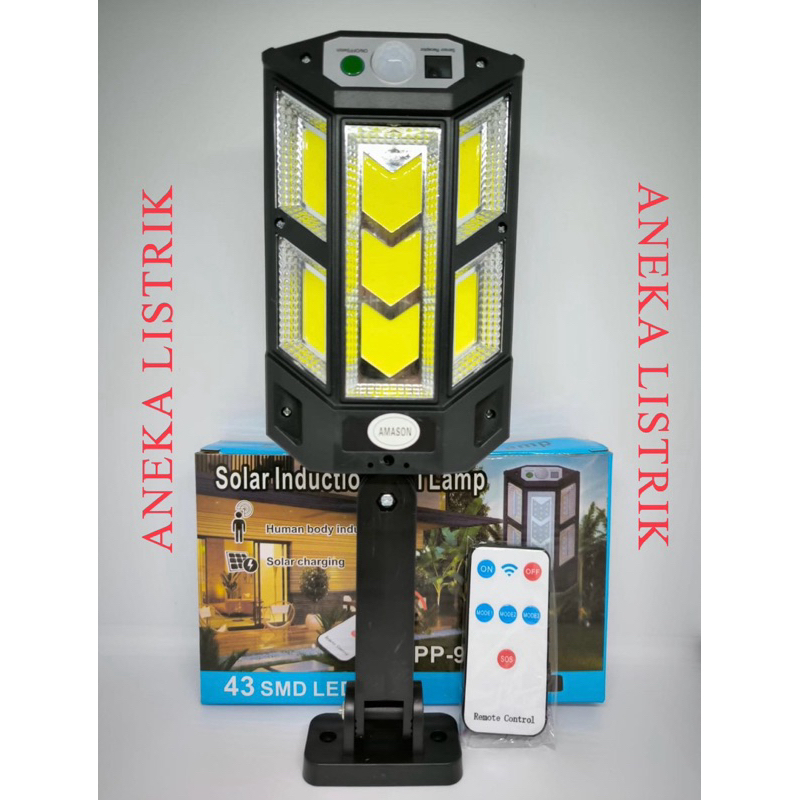 LAMPU TENAGA SURYA OUTDOOR IP69 300 WATT - LAMPU JALAN PAGAR DAN TAMAN WATERPROOF LAMPU OUTDOOR ANTI
