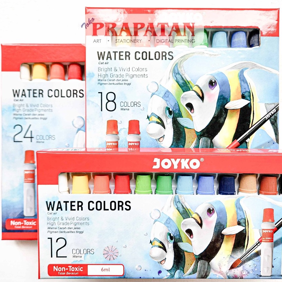 

KODE G43E Titi Joyko Watercolor Set 6ml Cat Air Set