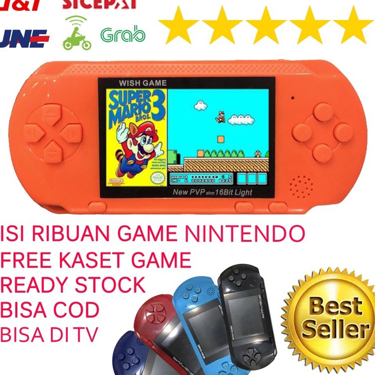 KODE U57X GAME BOY PVP3 LAYAR LCD PORTABLE CONSOLE GAME