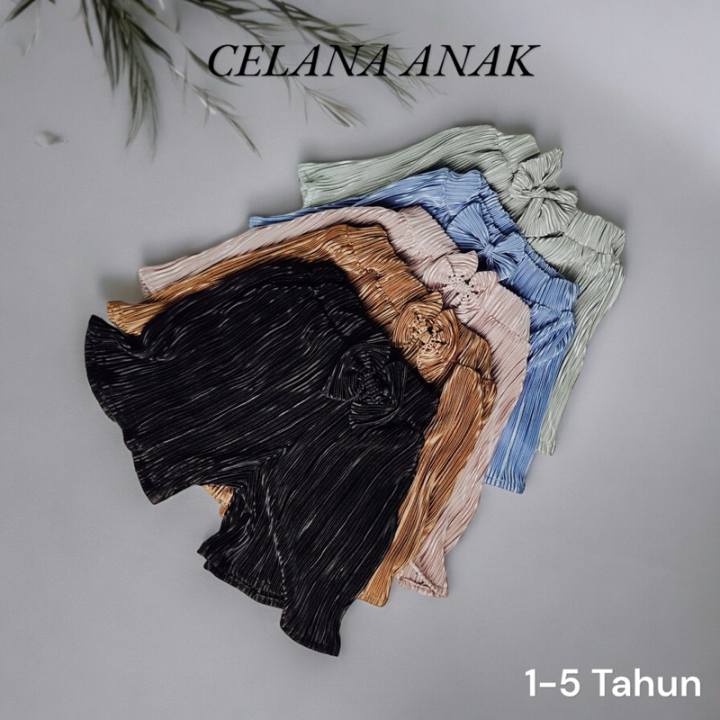 CELANA/Bawahan ANAK PEREMPUAN SHIMER Viral Bahan adem/halus