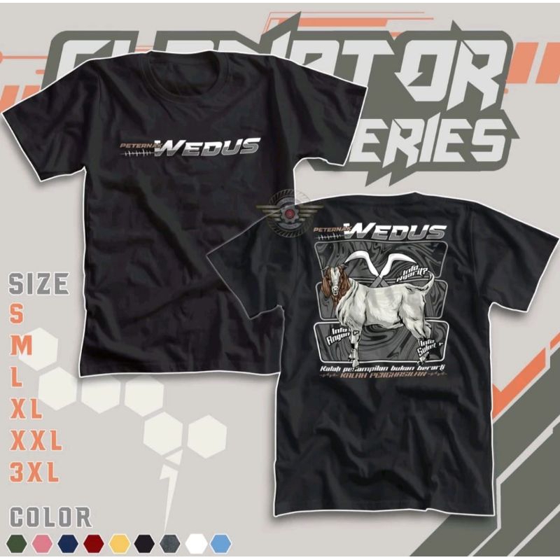 KAOS PETERNAK WEDUS INFO NGARIT INFO ANGON | TSHIRT DISTRO VIRAL