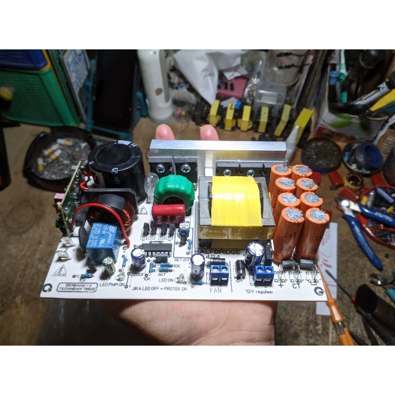 Power supply Psu Smps Hb  Ocp  20A CT 55-80volt 2300watt Halfbridge Trafo/PSU/Power supply/suplai am