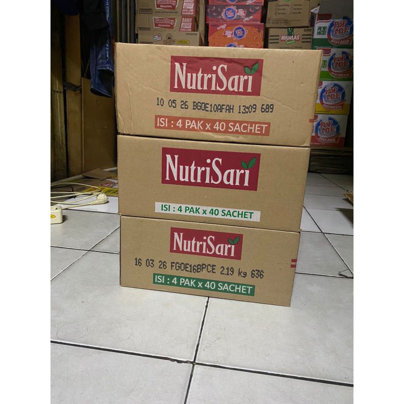 

Kardus kecil bekas Nutrisari