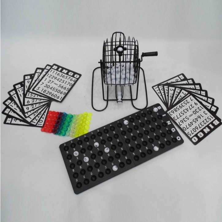 Lottery Machine Bingo Bingo Set Lottery Machine Bingo Bingo Game Premium Quality Material Kuat