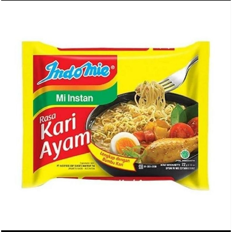 

Indomie Kuah Kari Ayam 72gram
