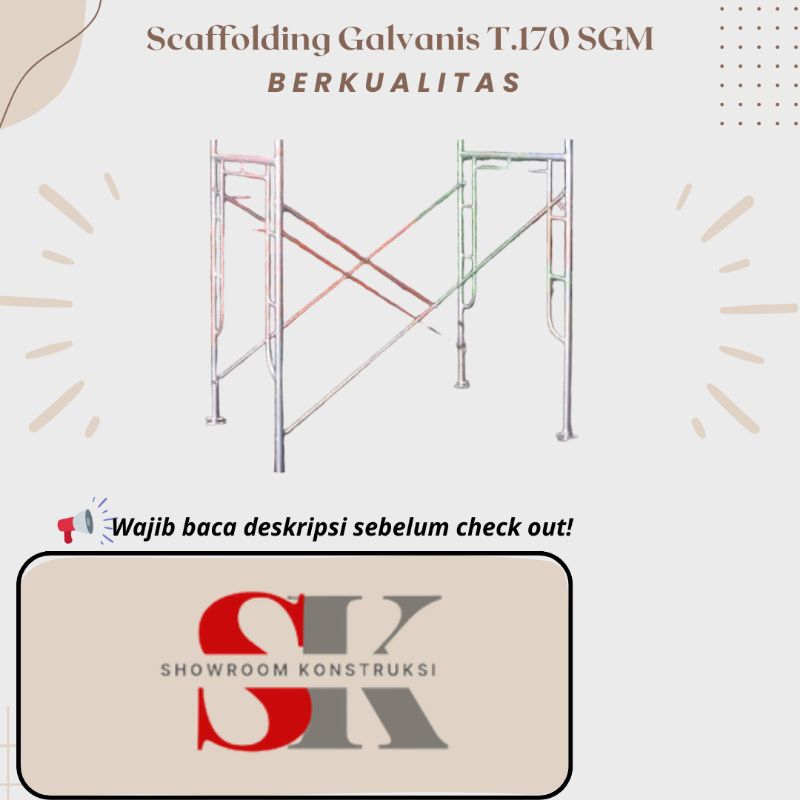 Scaffolding GALVANIS/SGM set
