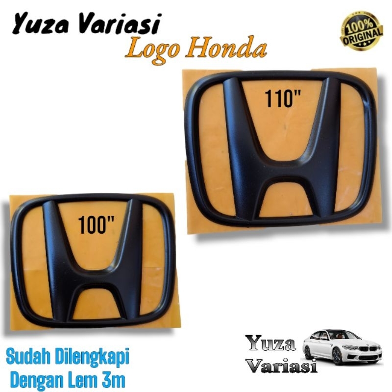 Logo Bagasi Honda BRIO Original/ Logo Emblem Belakang Honda BRIO/ Logo Kembang/ Logo H Honda // Logo
