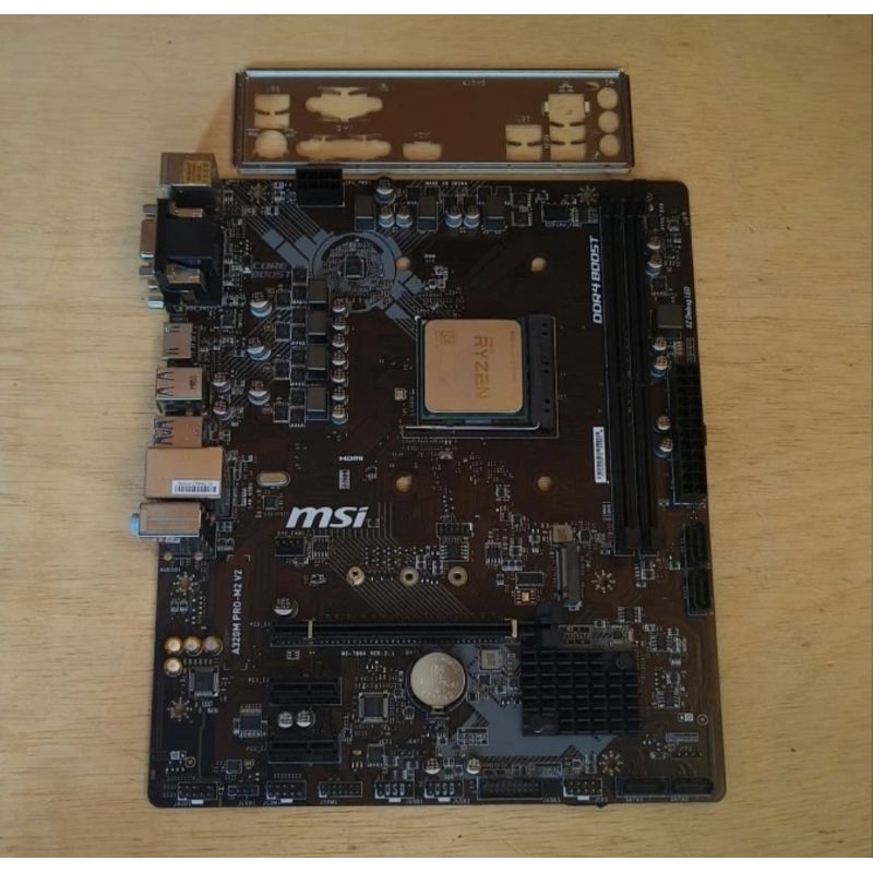 PAKET AMD RYZEN 3 3200G + MOBO MSI A320M PRO