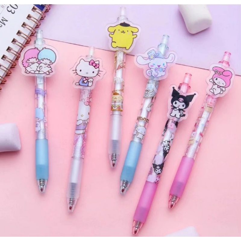 

PULPEN GEL SANRIO 3D ISI 2PCS