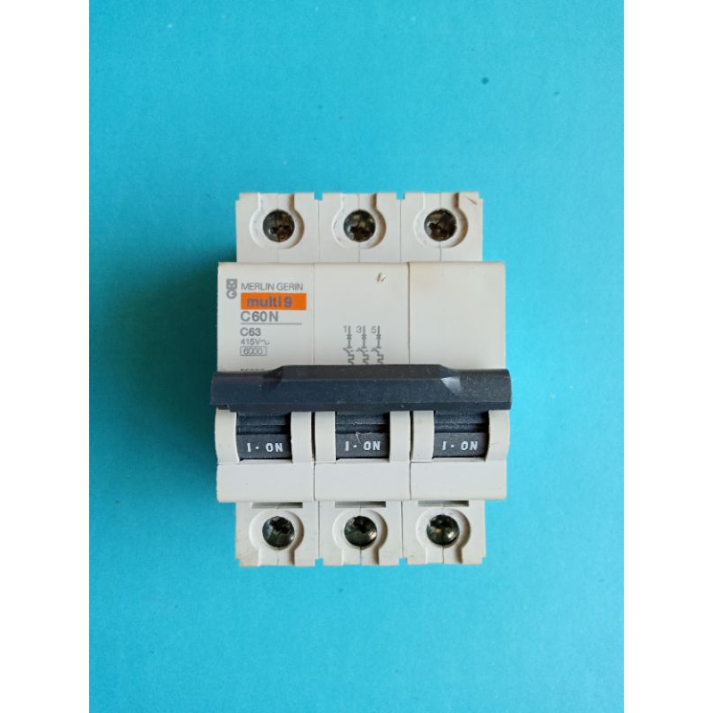 MCB Merlin Gerin 3p 40A & 63A