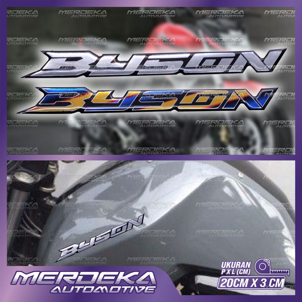 emblem timbul yamaha byson | emblem logo yamaha byson