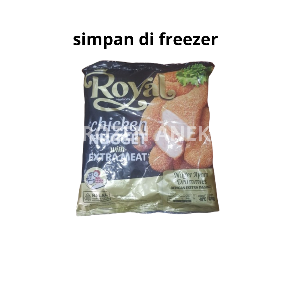 

NUGGET DRUMMIES ROYAL 470GR (KHUSUS PADANG)