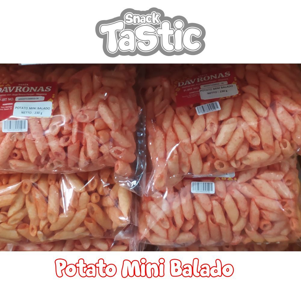 

POTATO MINI BALADO DAVRONAS 230GR / camilan Dan oleh-oleh khas Magelang, Jogja, purworejo, wonosobo