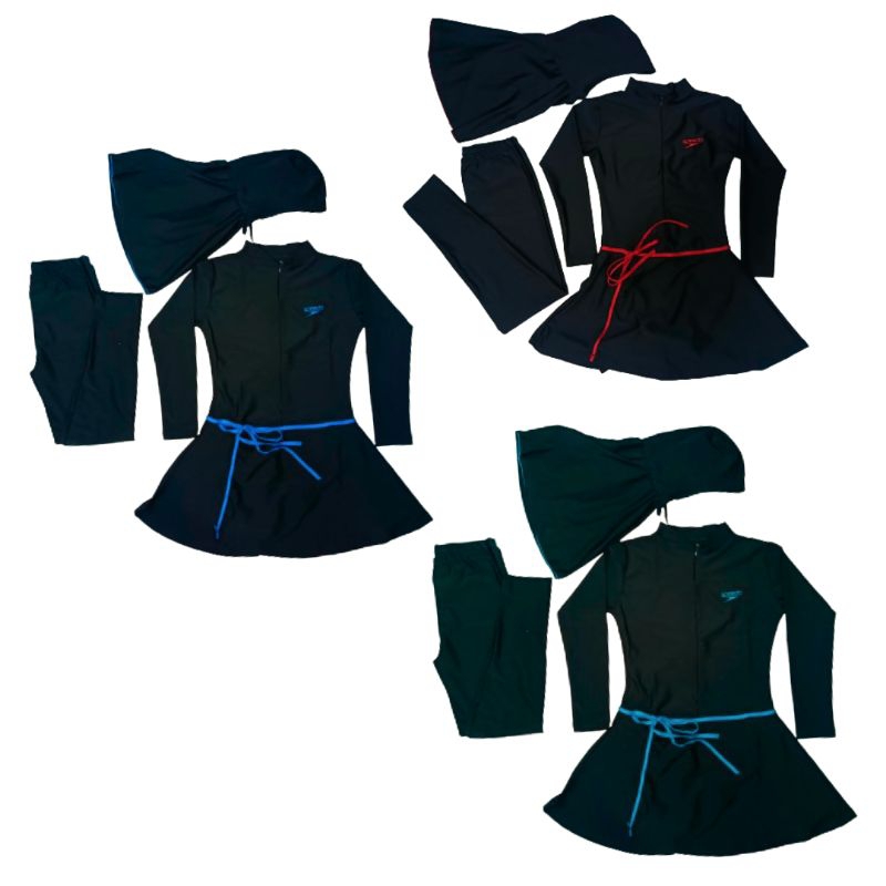 ANNY'S BAJU RENANG MUSLIMAH TALI PITA DEWASA