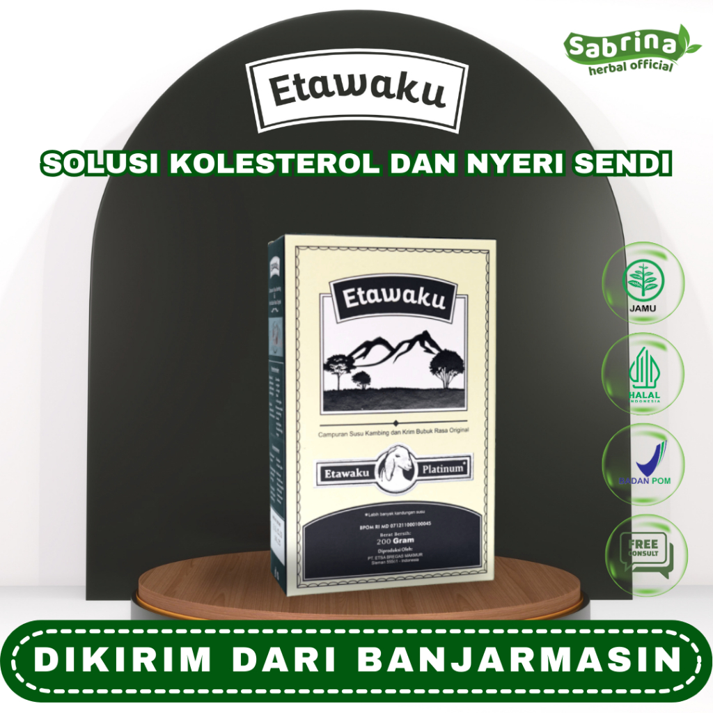 

Etawaku Platinum Susu Kambing Atasi Masalah PernafasanTingkatkan Imunitas dan Daya Tahan Tubuh Banjarmasin