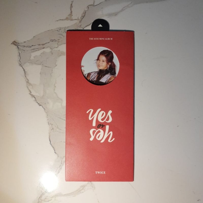 Twice Yes or Yes Card Sana Jihyo Mina Official Album Merchandise Photocard