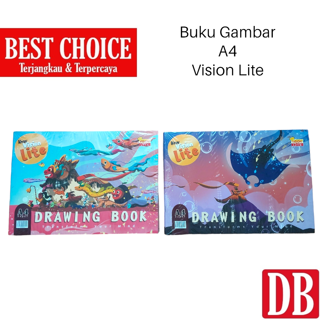 

Buku Gambar DODO / Vision / Forte A4 8 lembar (10 pcs)