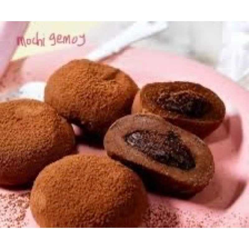 

mochi coklat lumer