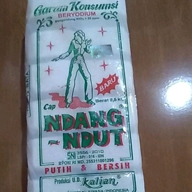 

Murah Garam NDANG NDUT ASLI murah