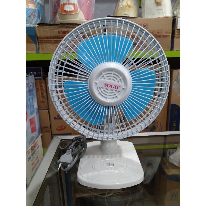 Sogo SG-608 Desk Wall Fan 6 inch Kipas Angin 2in1 Meja & Dinding Mini BATAM