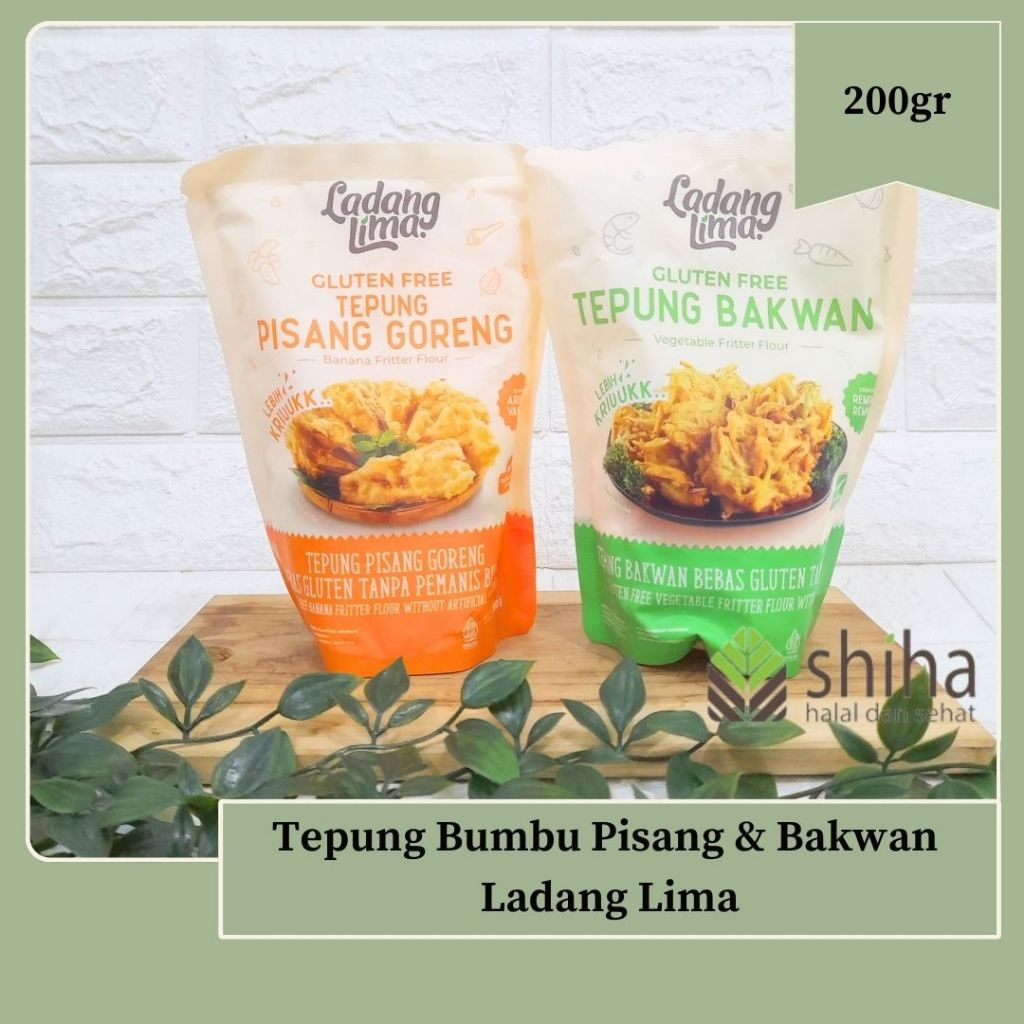 

Tepung Bumbu Bakwan Pisang Ladang Lima 200g | Warung Shiha