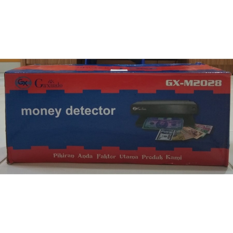 Alat Pendeteksi Uang Kertas - Money Detector Gaxindo GX-M2028