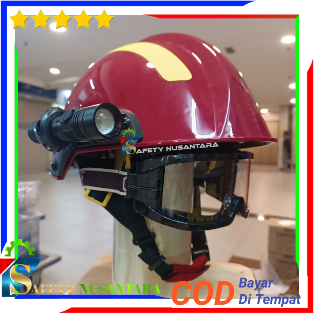 Helm Pemadam Kebakaran ANBEN FIRE F2 / Fireman Helmet