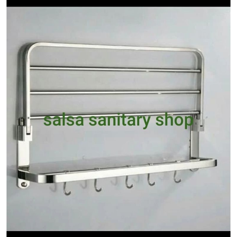 Gantungan handuk handuk stainless 304/gantungan handuk stainless