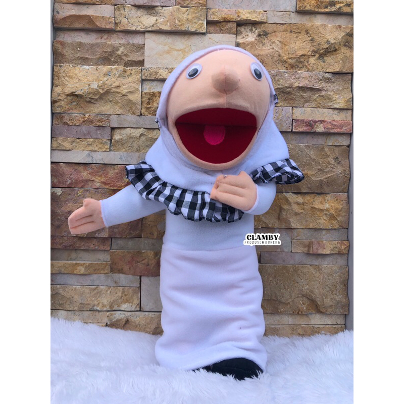 New boneka santri putri boneka tangan boneka muppet terlaris
