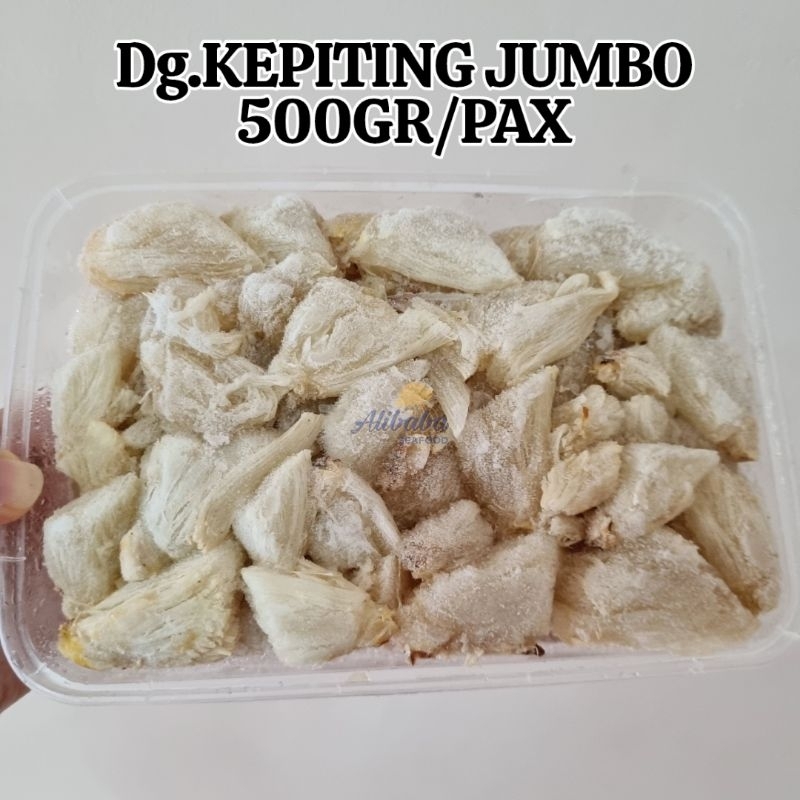 

Dg Kepiting Jumbo Kering Frozen 500gram