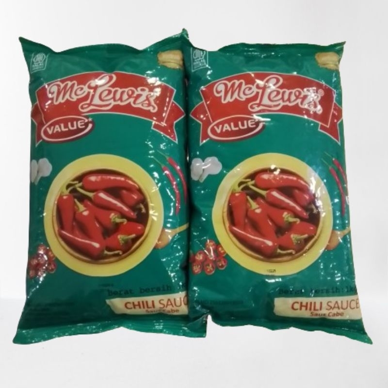 

Mc Lewis Value Chili Sauce 1kg