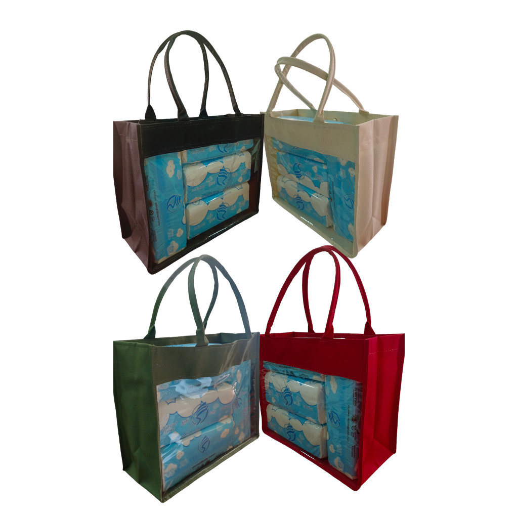 

Tas Souvenir Mika Dan Kanvas 2 Muka Ukuran Untuk Hajatan Dan Hari Raya Ke Agama an 25 x 30 x10 Cm