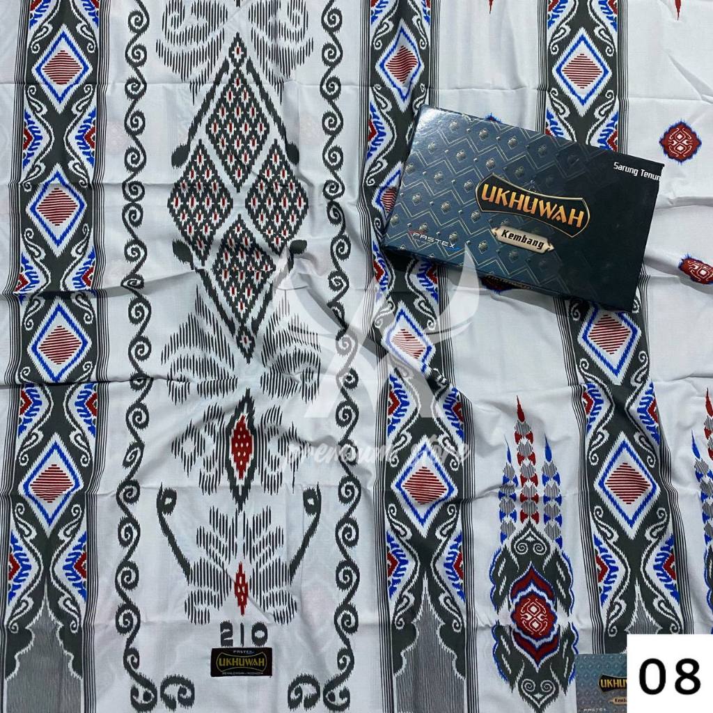 Sarung Tenun Ukhuwah Kembang Motif Baru
