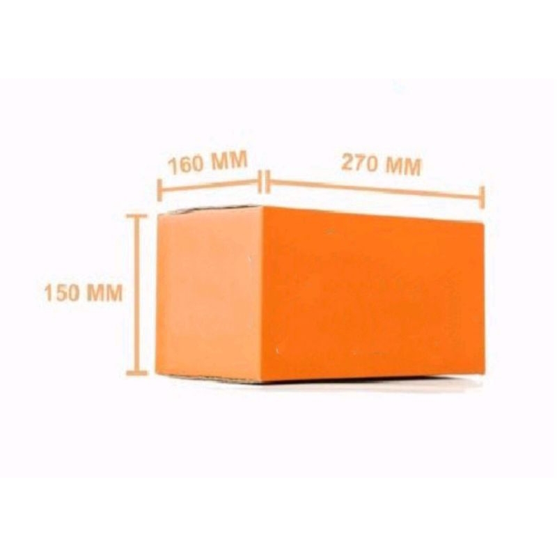 

kardus size m 27x16x15 dus oren 10 pcs
