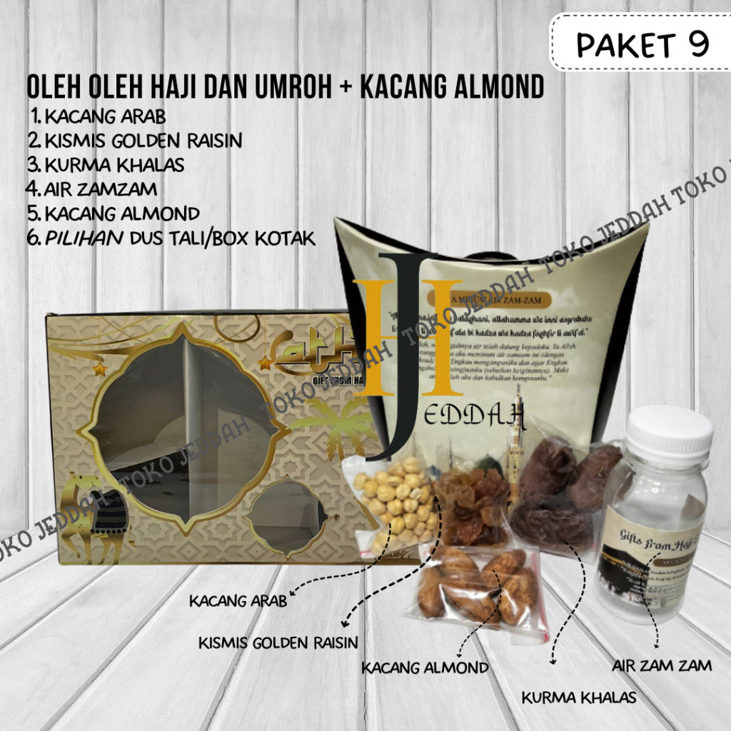 

PAKET almond oleh oleh souvenir haji umroh MURAH