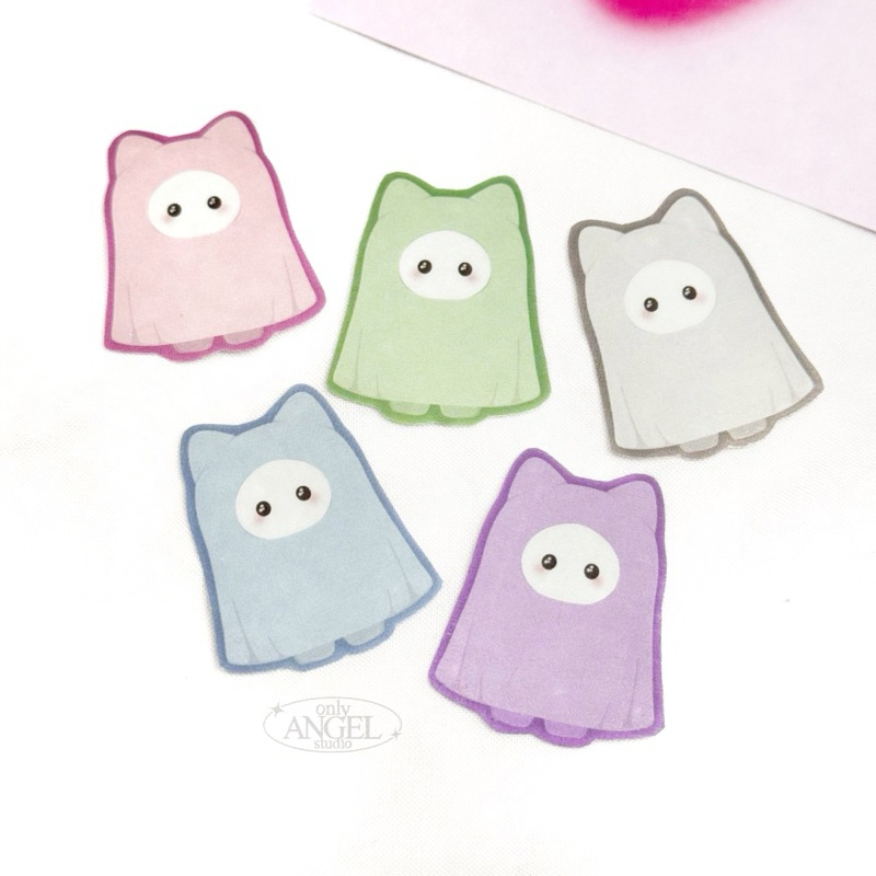 STICKER GHOST CAT | Sylvanian Families Inspired | Only Angel Studio