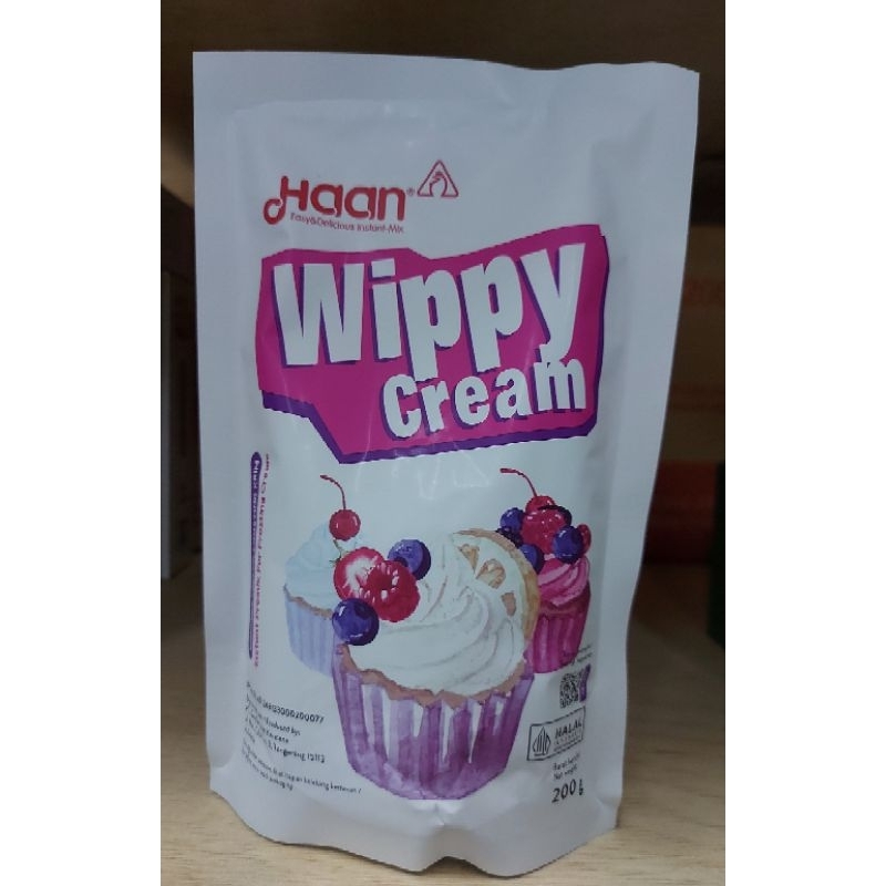 

Haan wippy cream 200 gr