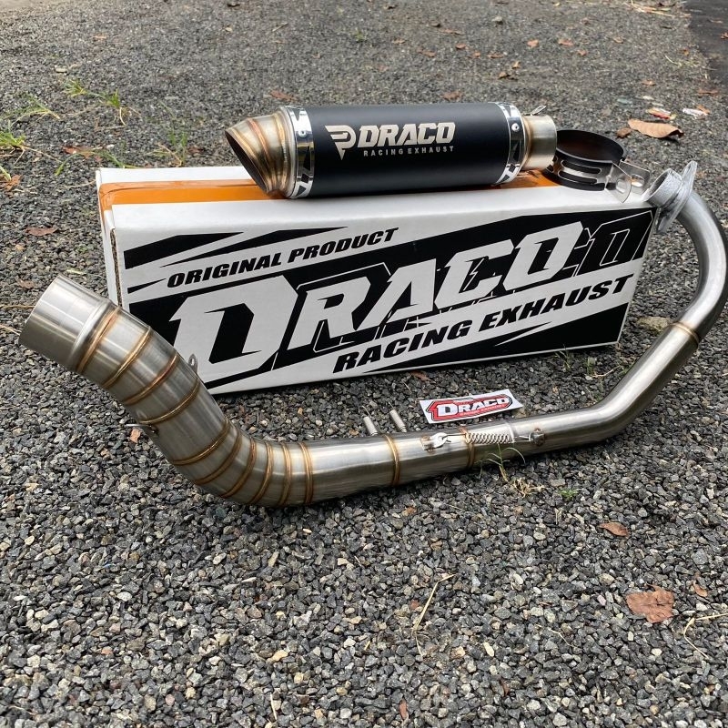 knalpot Draco racing Malaysia style MX new MX old MX King