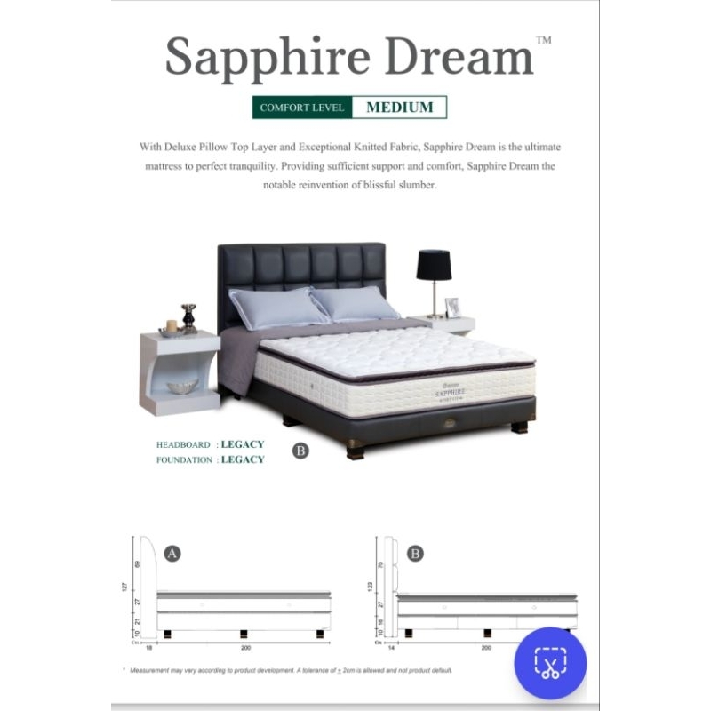 Guhdo HANYA KASUR SAJA Sapphire Dream